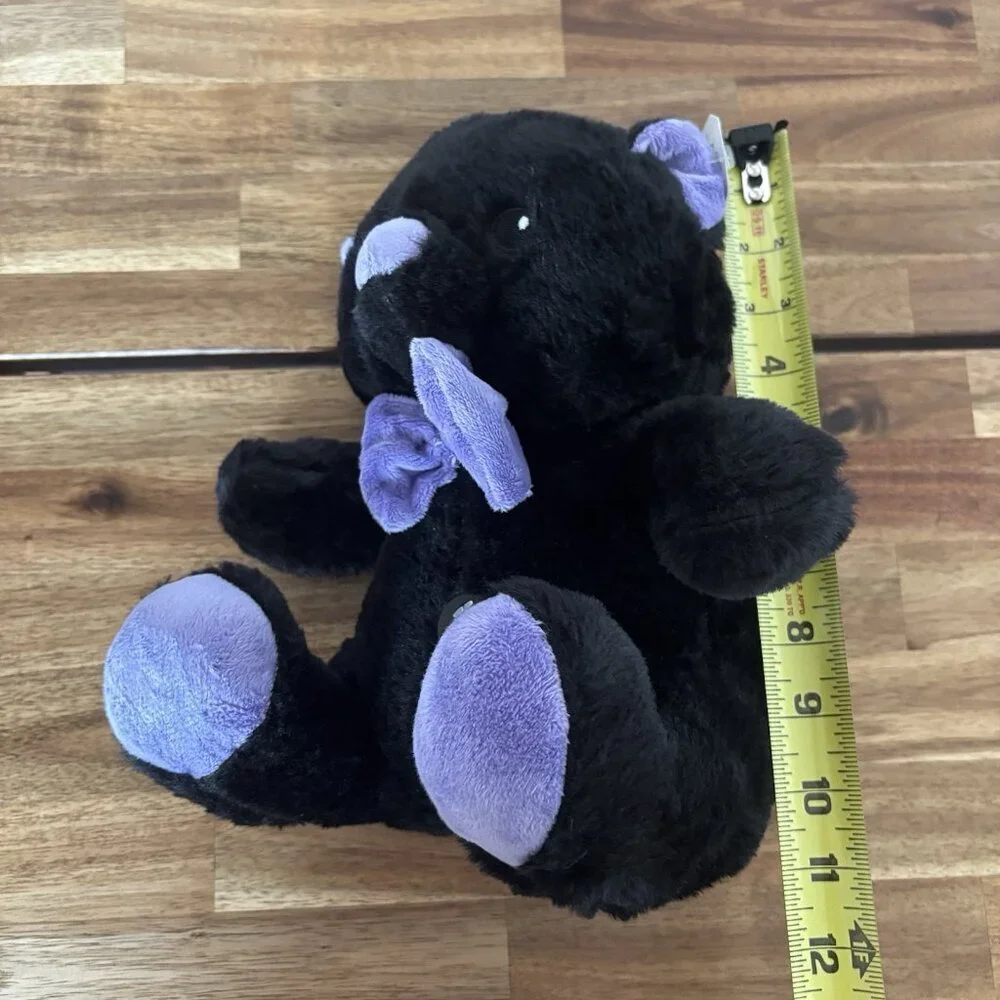 Petsmart‎ BLACK Cat Lucky HALLOWEEN CAT Plush Squeaks NWT